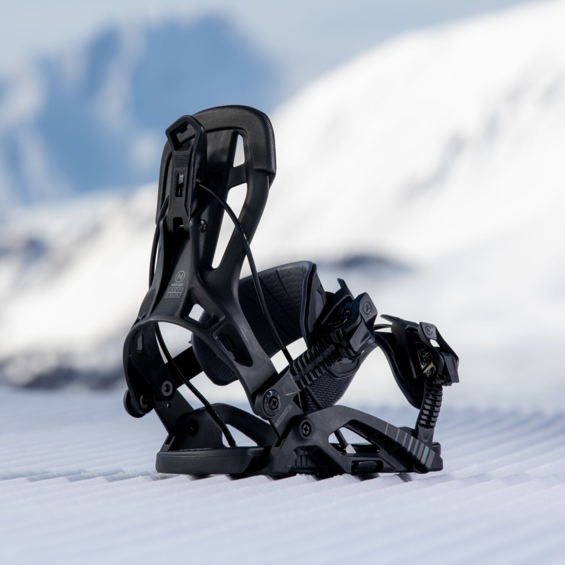 Wiązania snowboardowe unisex Nidecker 2025 Flow Fuse Black XL