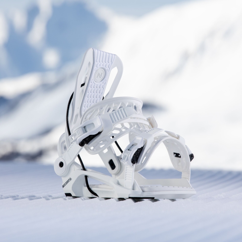 Wiązania snowboardowe unisex Nidecker 2025 Flow Fenix White M