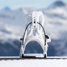 Wiązania snowboardowe unisex Nidecker 2025 Flow Fenix White M