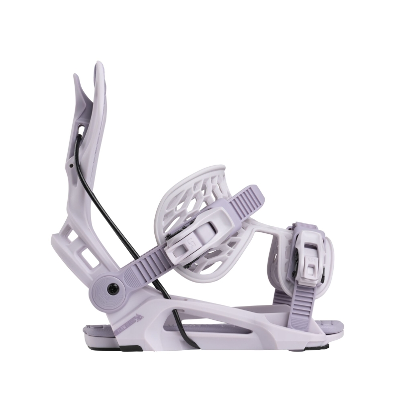 Wiązania snowboardowe unisex Nidecker 2025 Flow Fenix Lavender XL