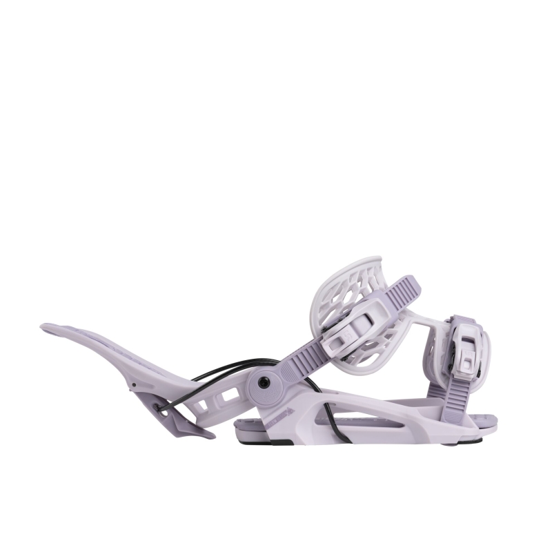 Wiązania snowboardowe unisex Nidecker 2025 Flow Fenix Lavender XL