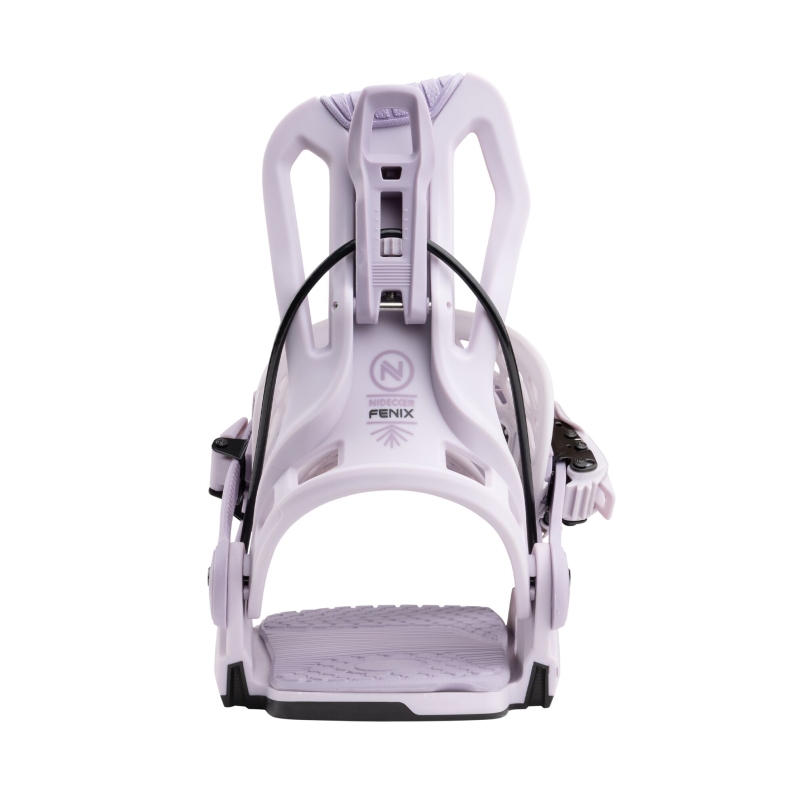 Wiązania snowboardowe unisex Nidecker 2025 Flow Fenix Lavender XL