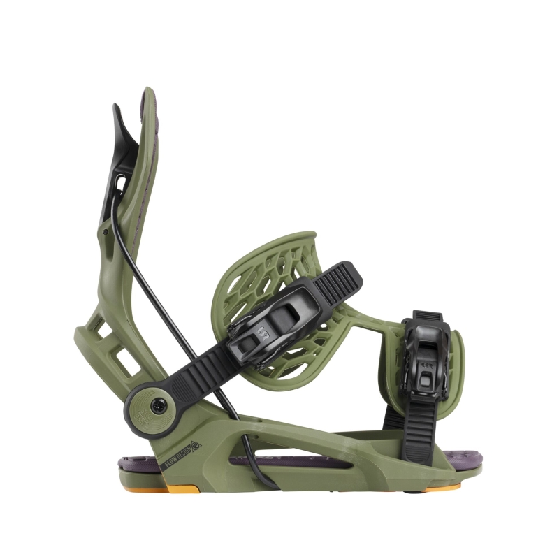 Wiązania snowboardowe unisex Nidecker 2025 Flow Fenix Green XL