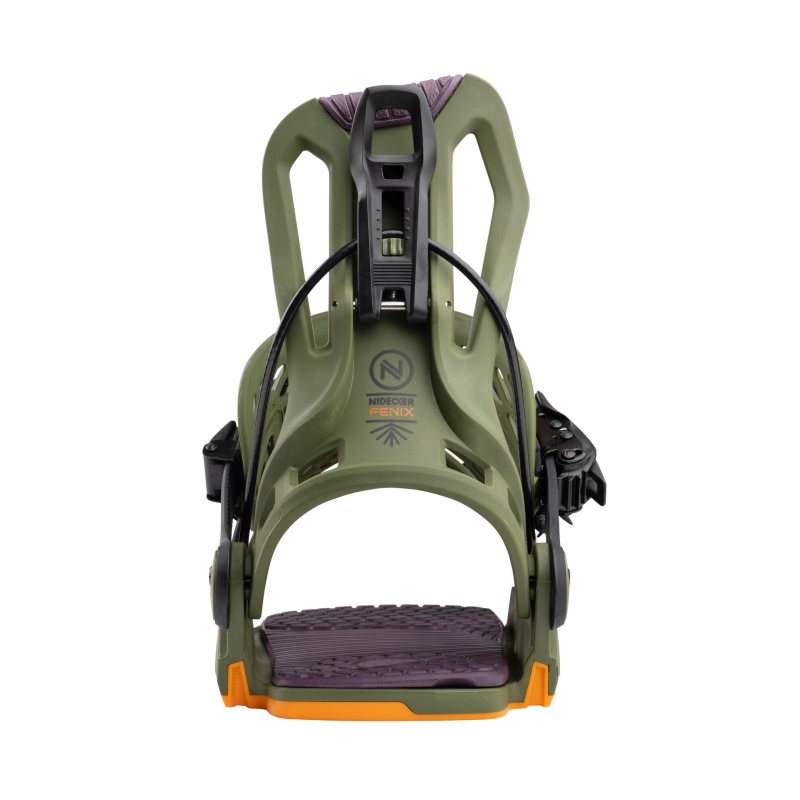 Wiązania snowboardowe unisex Nidecker 2025 Flow Fenix Green XL