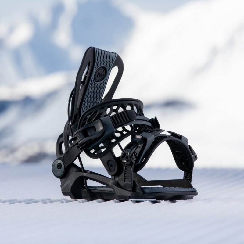 Wiązania snowboardowe unisex Nidecker 2025 Flow Fenix Black XL