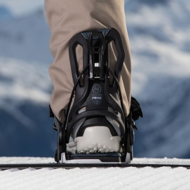 Wiązania snowboardowe unisex Nidecker 2025 Flow Fenix Black L
