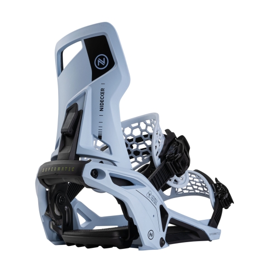 Wiązania snowboardowe unisex Nidecker 2025 Supermatic CannonBlue XL Wiązania snowboardowe unisex Nidecker 2025 Supermatic CannonBlue XL