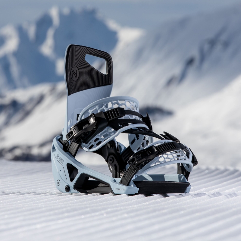 Wiązania snowboardowe unisex Nidecker 2025 Supermatic CannonBlue XL