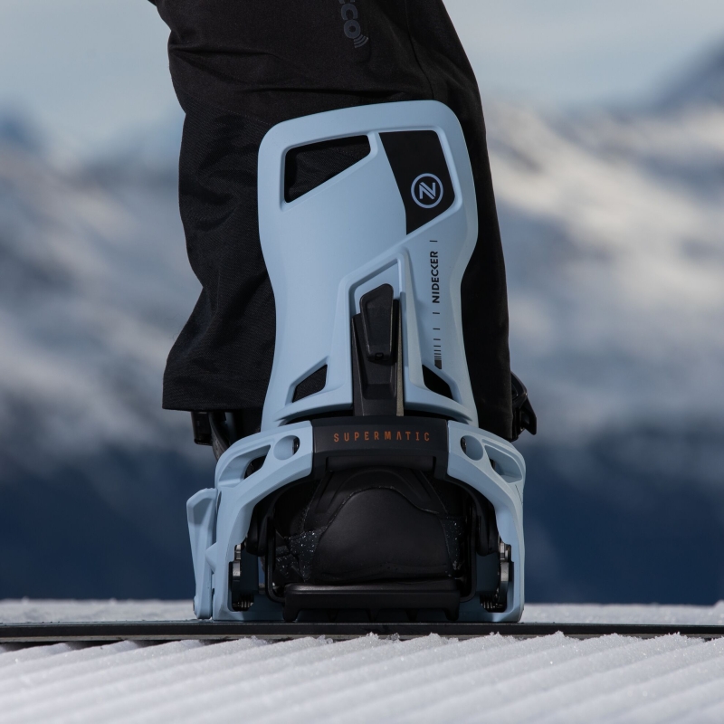 Wiązania snowboardowe unisex Nidecker 2025 Supermatic CannonBlue S