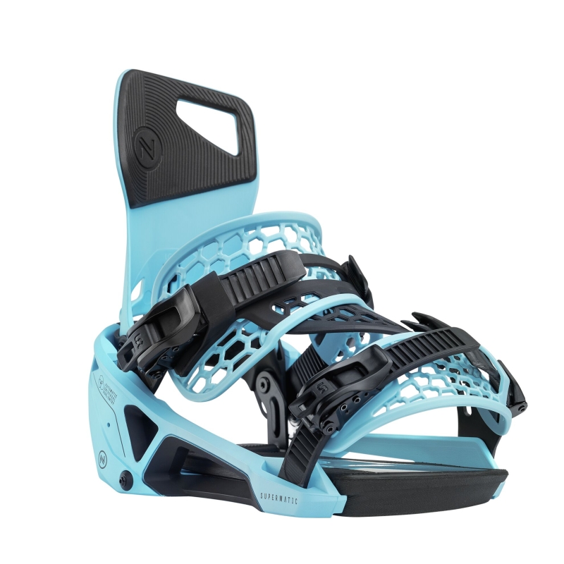 Wiązania snowboardowe unisex Nidecker 2025 Supermatic EscapeCyan L