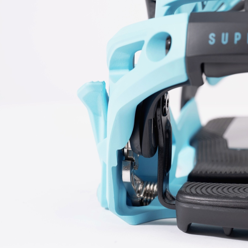 Wiązania snowboardowe unisex Nidecker 2025 Supermatic EscapeCyan L