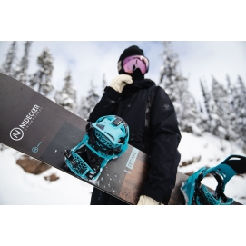 Wiązania snowboardowe unisex Nidecker 2025 Supermatic EscapeCyan L