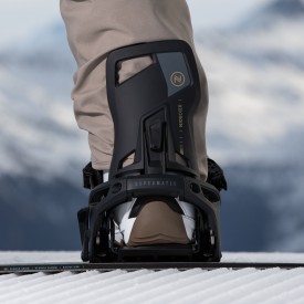 Wiązania snowboardowe unisex Nidecker 2025 SUPERMATIC® Black