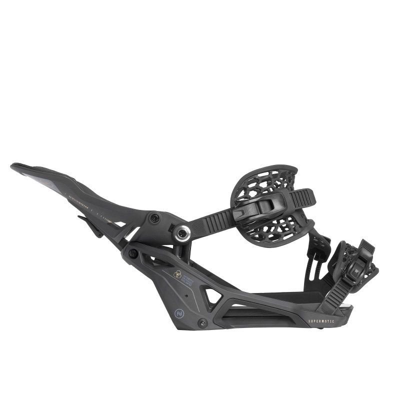 Wiązania snowboardowe unisex Nidecker 2025 Supermatic Black L