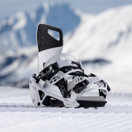 Wiązania snowboardowe unisex Nidecker 2025 Supermatic White XL