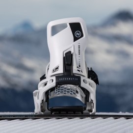 Wiązania snowboardowe unisex Nidecker 2025 Supermatic White XL