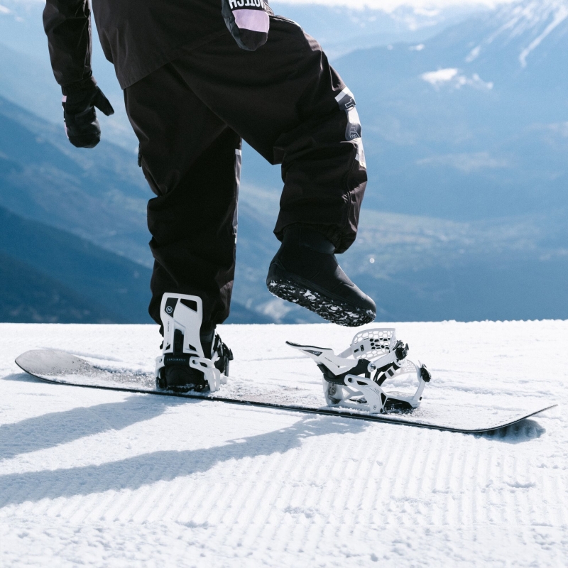Wiązania snowboardowe unisex Nidecker 2025 Supermatic White XL