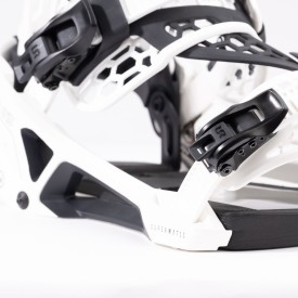 Wiązania snowboardowe unisex Nidecker 2025 SUPERMATIC® White