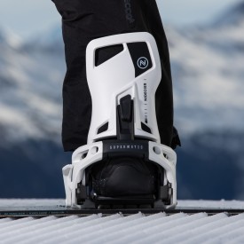 Wiązania snowboardowe unisex Nidecker 2025 SUPERMATIC® White