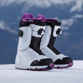 Snowboardschuhe damen Nidecker 2025 Rift W White 075