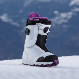 Snowboardschuhe damen Nidecker 2025 Rift W White 075