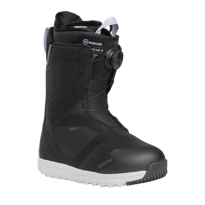 Snowboardschuhe damen Nidecker 2025 Cascade W Black 080
