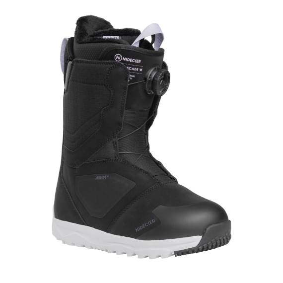 Snowboardschuhe damen Nidecker 2025 Cascade W Black 055 Snowboardschuhe damen Nidecker 2025 Cascade W Black 055