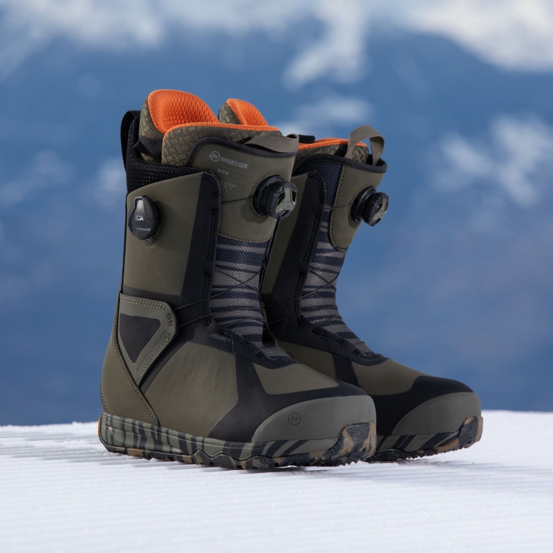 Snowboardschuhe herren Nidecker 2025 Kita Green 100