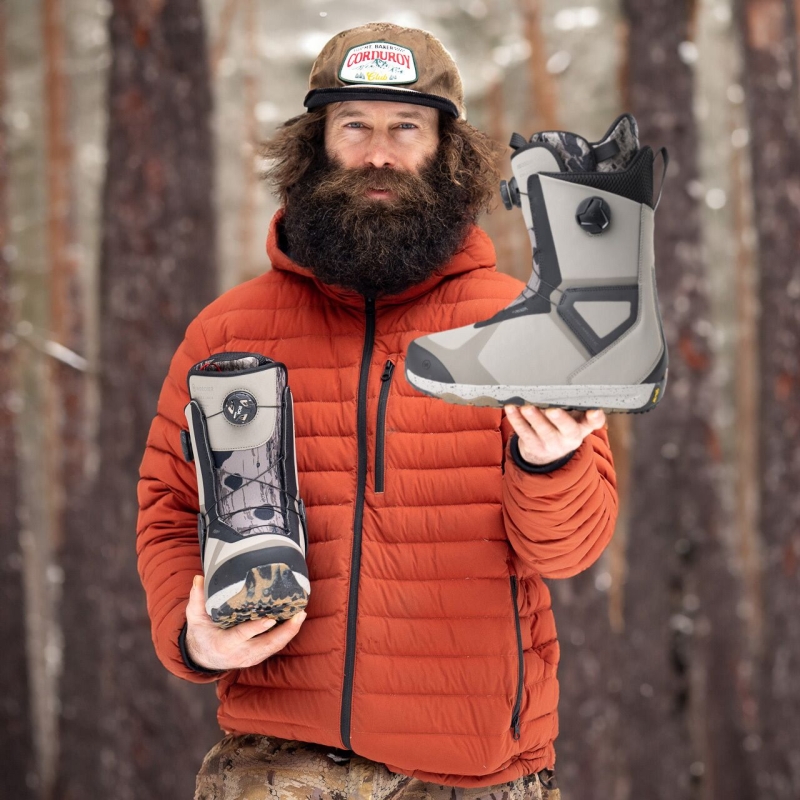 Buty snowboardowe męskie Nidecker 2025 Ejack Kita Camo 085