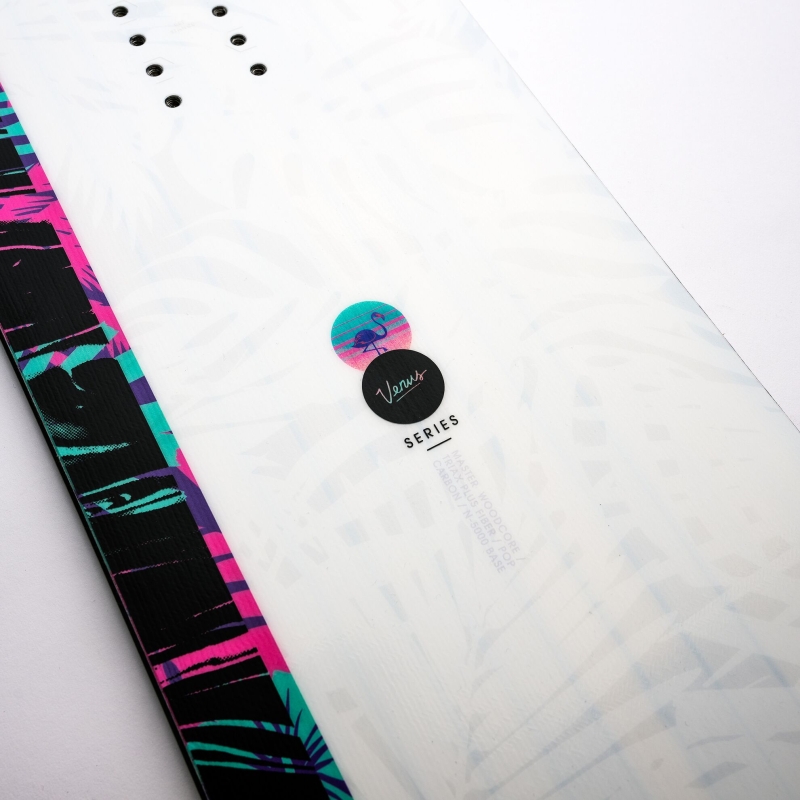 Deska snowboardowa damska Nidecker 2025 Venus Multicolor 143