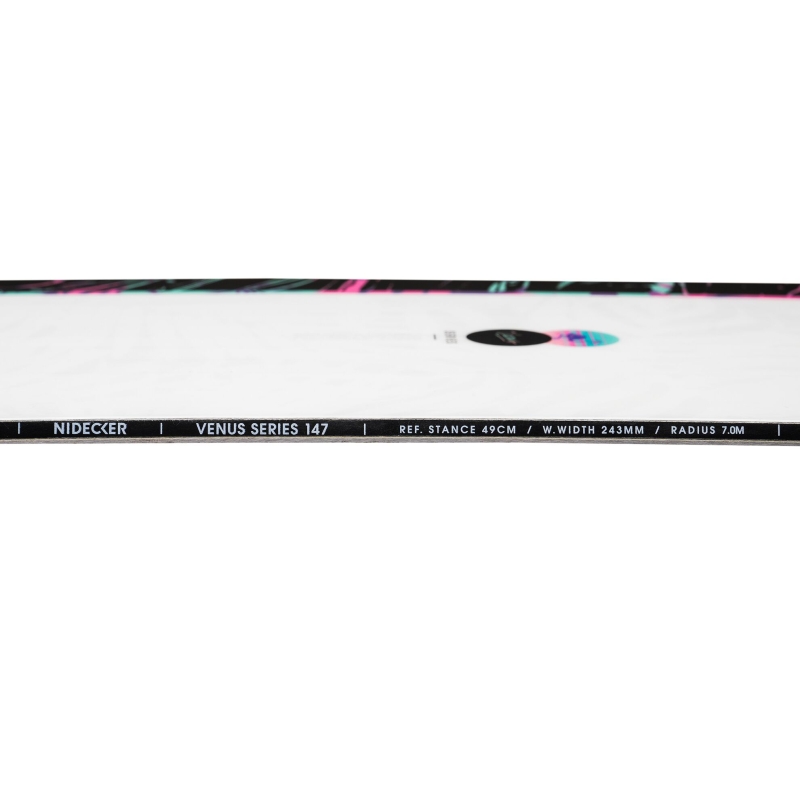 Deska snowboardowa damska Nidecker 2025 Venus Multicolor 143