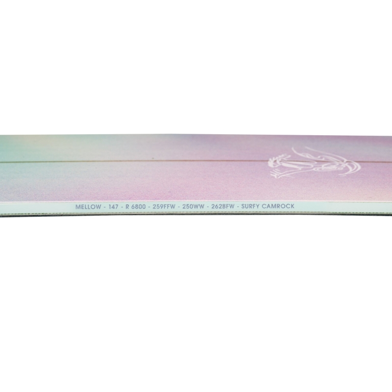 Snowboard board unisex Nidecker 2025 Mellow White 147