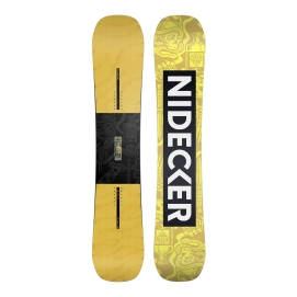 Deska snowboardowa męska Nidecker 2025 Sensor Team Mustard 147