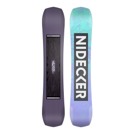 Deska snowboardowa damska Nidecker 2025 Sensor Purple 150