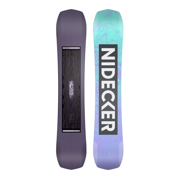 Deska snowboardowa damska Nidecker 2025 Sensor Purple 150 Deska snowboardowa damska Nidecker 2025 Sensor Purple 150