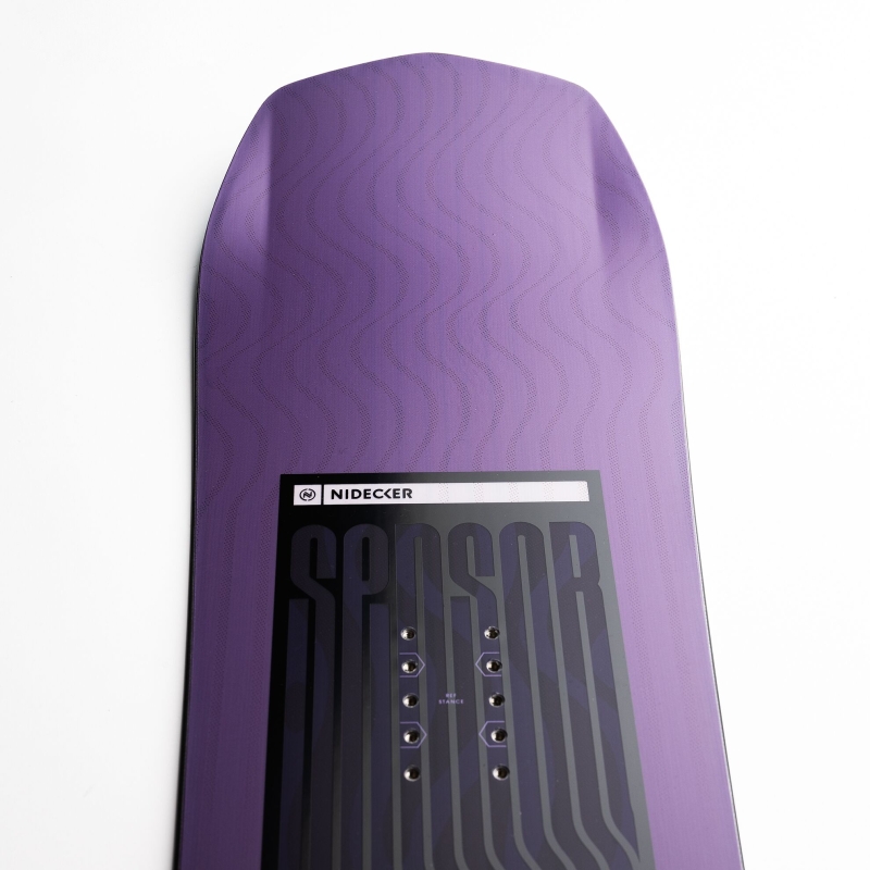 Deska snowboardowa damska Nidecker 2025 Sensor Purple 150