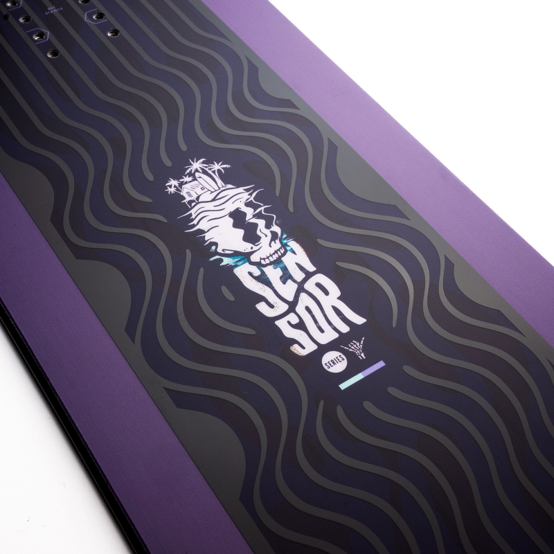 Deska snowboardowa damska Nidecker 2025 Sensor Purple 150