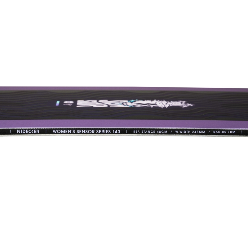 Deska snowboardowa damska Nidecker 2025 Sensor Purple 150