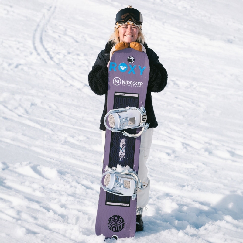 Deska snowboardowa damska Nidecker 2025 Sensor Purple 150