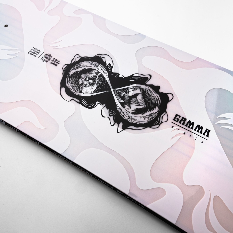 Deska snowboardowa męska Nidecker 2025 Gamma White 159W
