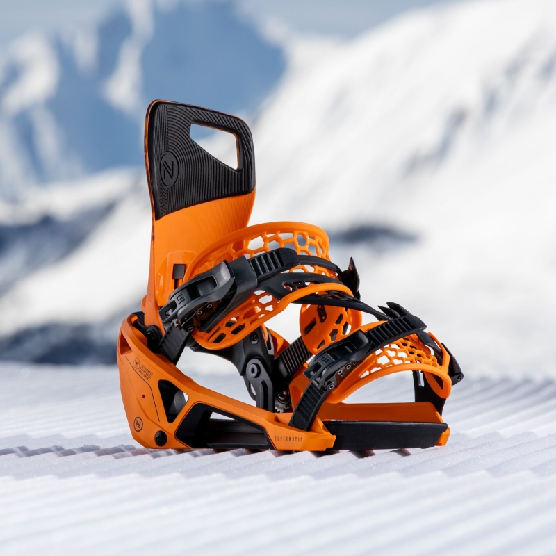 Wiązania snowboardowe unisex Nidecker 2025 Supermatic DuneOrange XL
