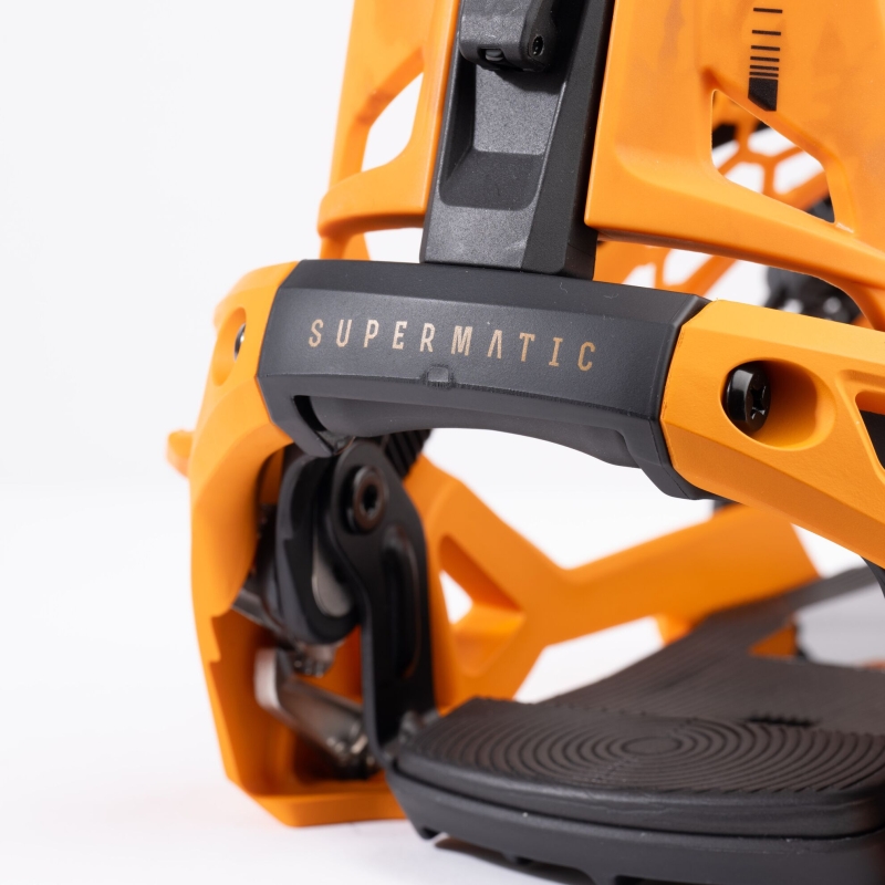 Wiązania snowboardowe unisex Nidecker 2025 Supermatic DuneOrange XL