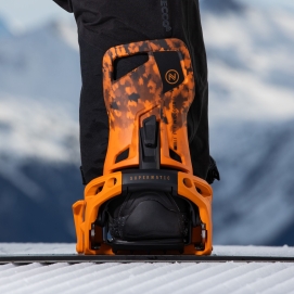 Wiązania snowboardowe unisex Nidecker 2025 Supermatic DuneOrange L