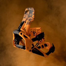 Wiązania snowboardowe unisex Nidecker 2025 Supermatic DuneOrange L