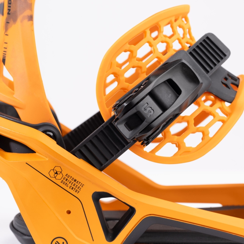 Wiązania snowboardowe unisex Nidecker 2025 Supermatic DuneOrange L