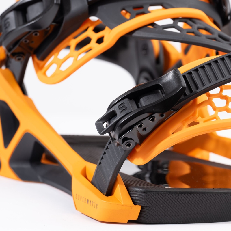 Wiązania snowboardowe unisex Nidecker 2025 Supermatic DuneOrange L