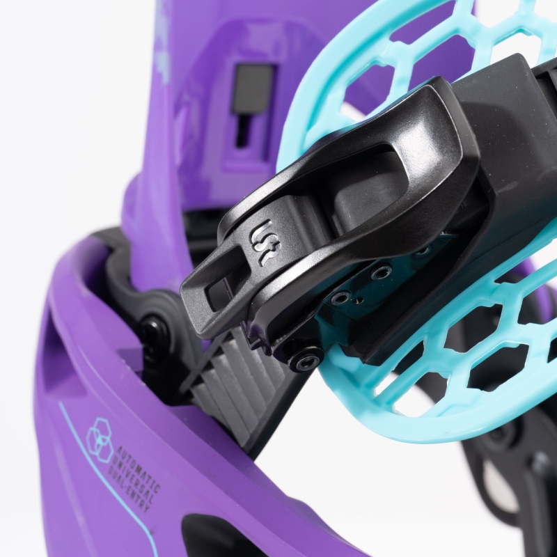 Wiązania snowboardowe unisex Nidecker 2025 Supermatic JokerPurple L