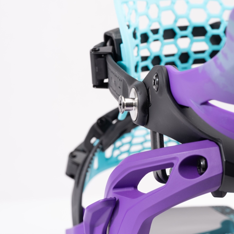 Wiązania snowboardowe unisex Nidecker 2025 Supermatic JokerPurple L