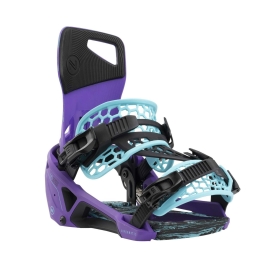 Wiązania snowboardowe unisex Nidecker 2025 Supermatic JokerPurple