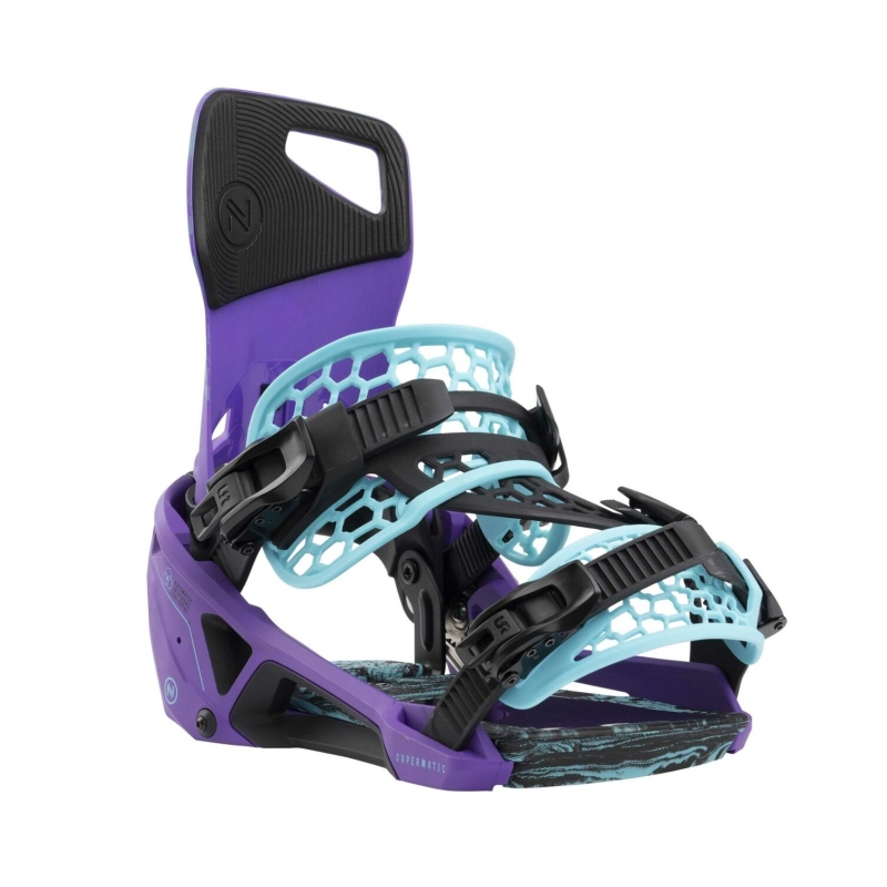 Wiązania snowboardowe unisex Nidecker 2025 Supermatic JokerPurple